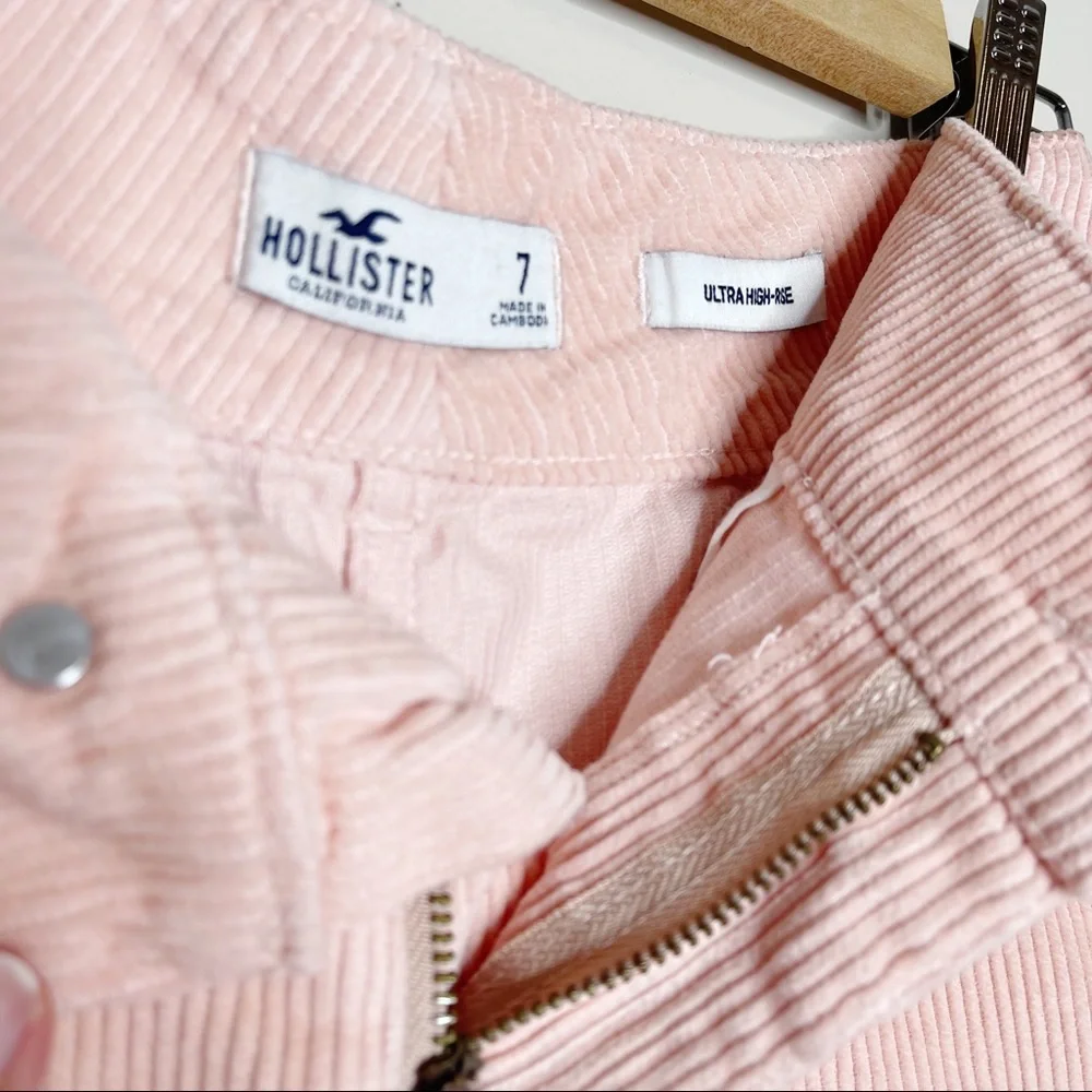 Hollister Ultra High Rise Corduroy Mini Skirt - Picture 5 of 8